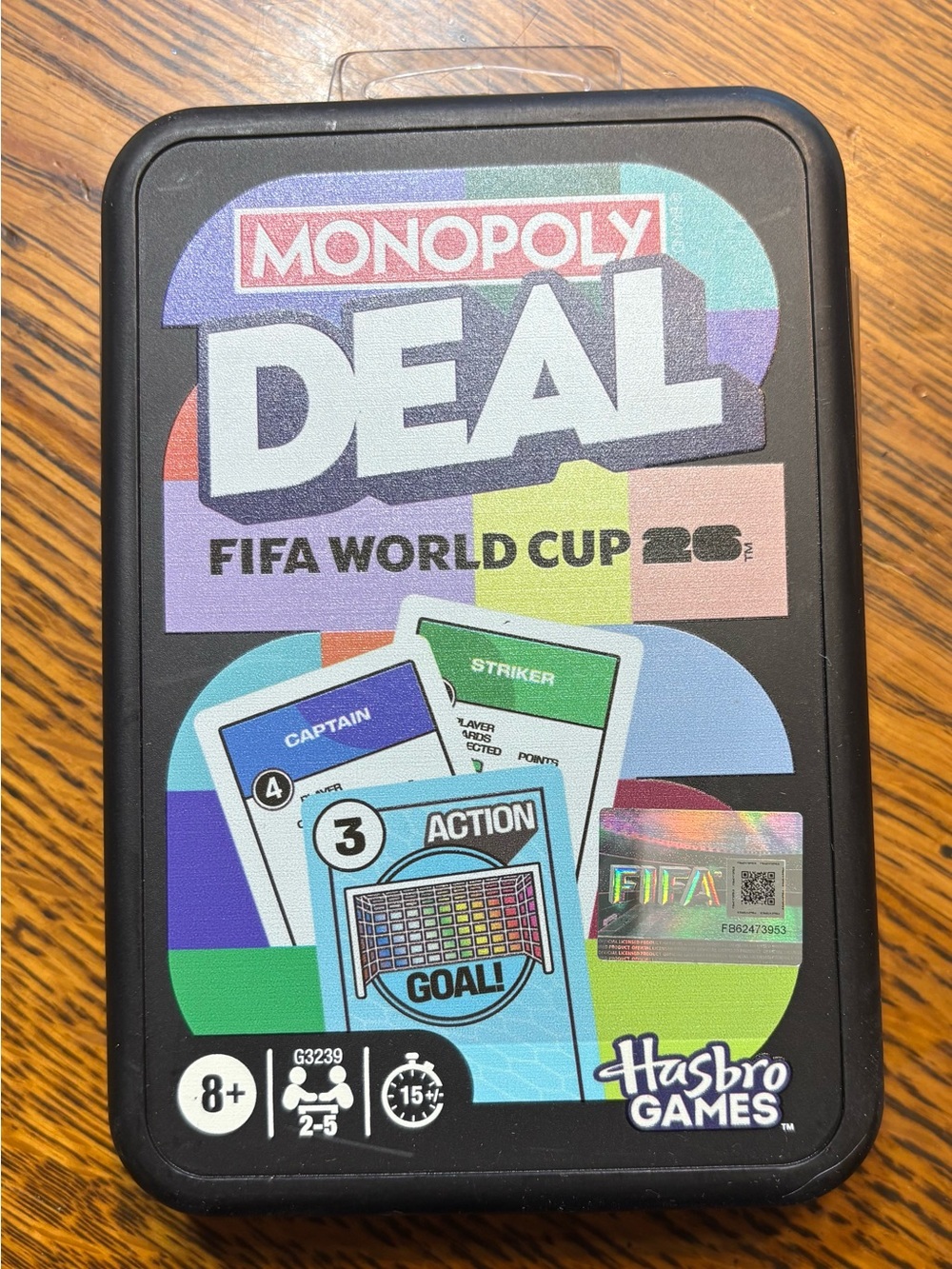 Hasbro Monopoly Deal FIFA World Cup 26 Card Game - NEW